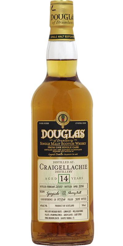 Craigellachie 2000 DoD Sherry Butt LD 10534 46% 700ml