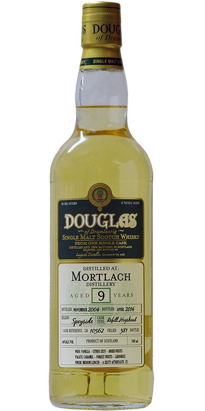 Mortlach 2004 DoD Refill Hogshead LD 10562 46% 700ml
