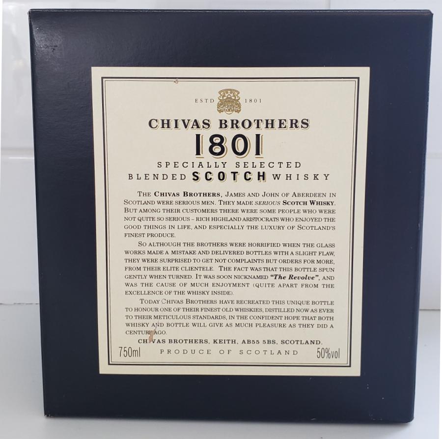 Chivas Brothers The Revolve 1801 - Ratings and reviews - Whiskybase