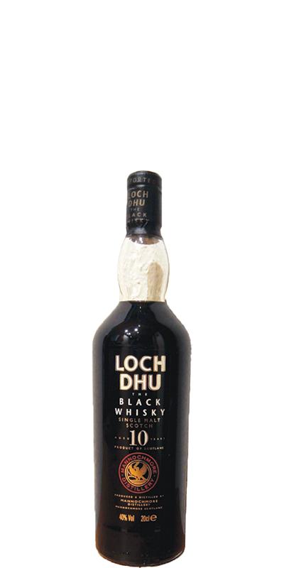 Loch Dhu 10yo The Black Whisky Charred oak casks 40% 200ml
