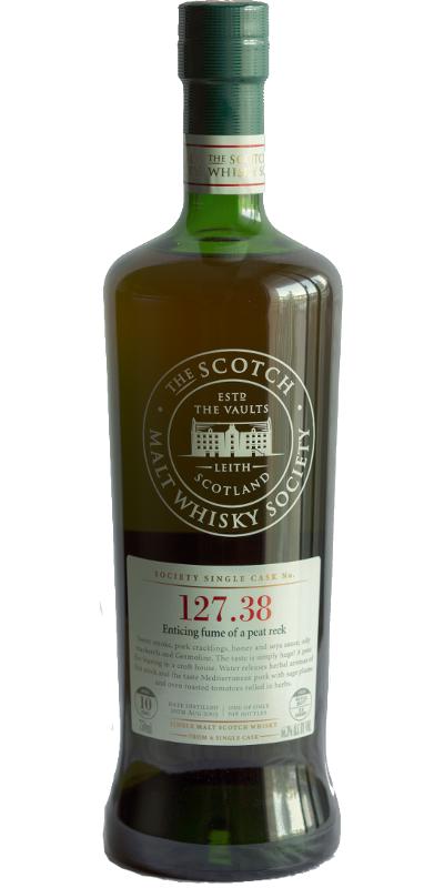 Port Charlotte 2003 SMWS 127.38 Enticing fume of A peat reek Refill Ex-Sherry Butt 66.3% 750ml