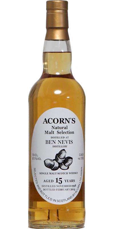 Ben Nevis 1998 Ac Natural Malt Selection #1352 57.7% 700ml