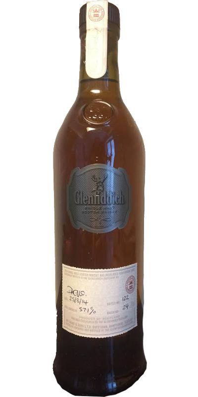 Glenfiddich 15yo CS Handbottled at Visitor Center Batch #24 The Whisky Shop Dufftown 57.1% 700ml