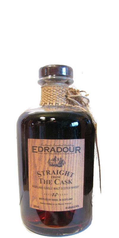 Edradour 1995 Straight From The Cask Sherry Cask Matured #332 61.8% 500ml