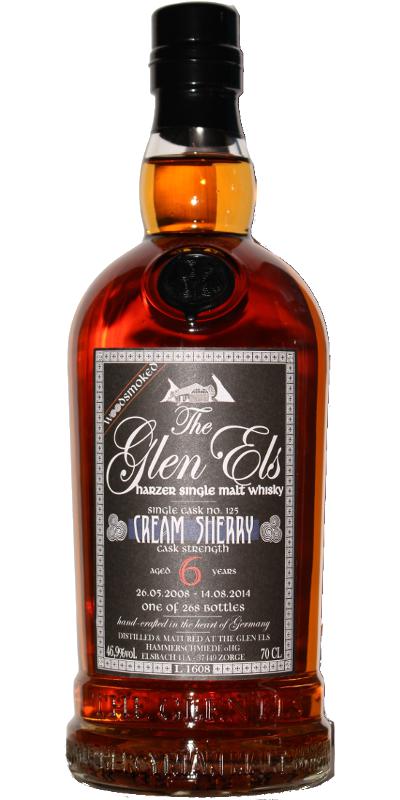 Glen Els 2008 Woodsmoked Cream Sherry #125 46.9% 700ml