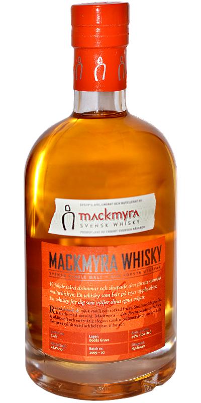 Mackmyra The 1st Edition Batch 2009-02 46.1% 700ml