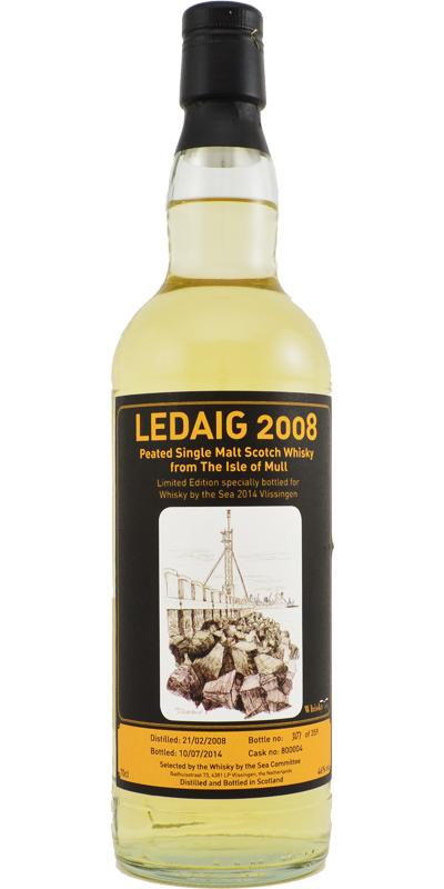Ledaig 2008 SV #800004 Whisky by the Sea Vlissingen 46% 700ml