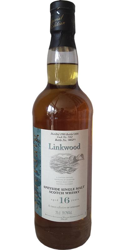 Linkwood 1990 WM&C Shieldaig Collection #7162 59.7% 700ml