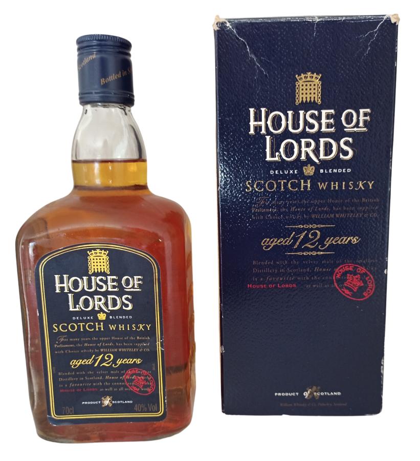 House of Lords 12-year-old - Ratings and reviews - Whiskybase