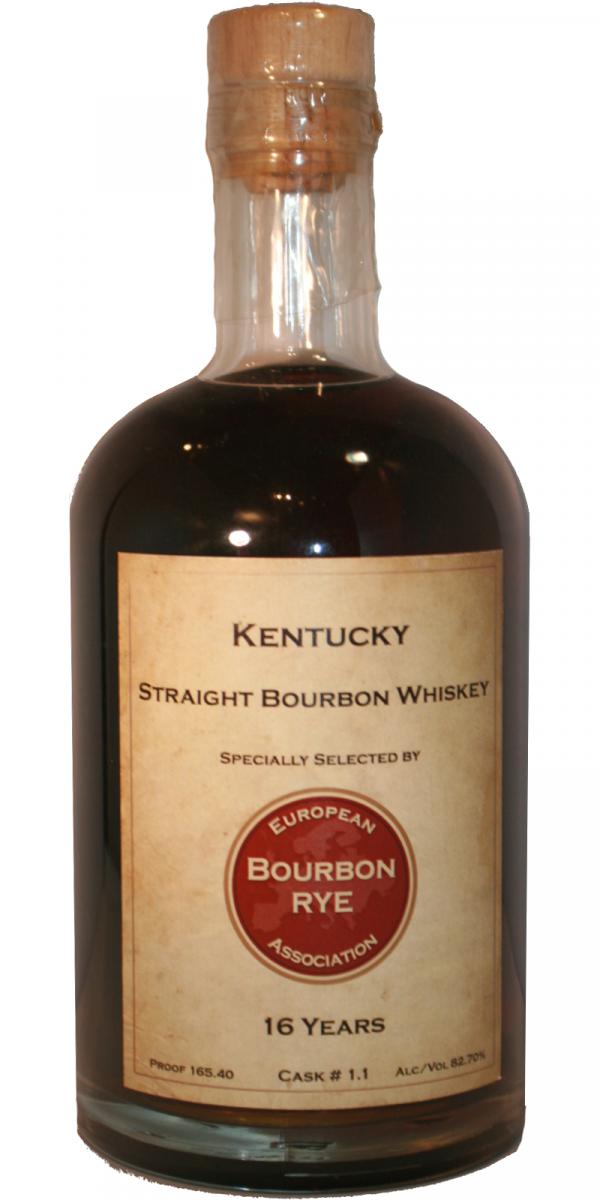 Straight Bourbon Whisky 16yo EBRA 82.7% 750ml