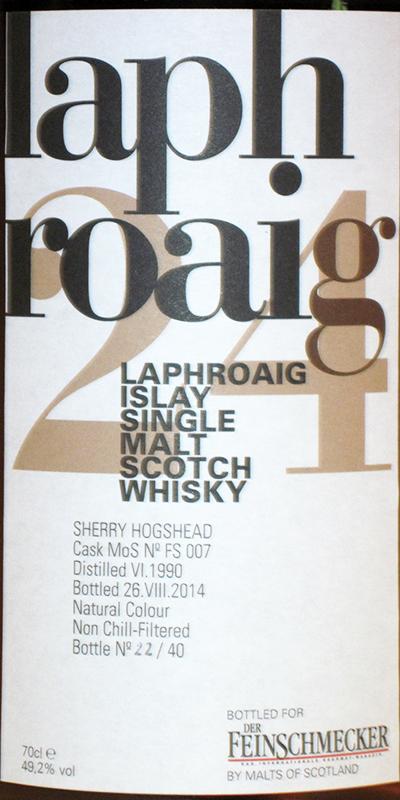 Laphroaig 1990 MoS