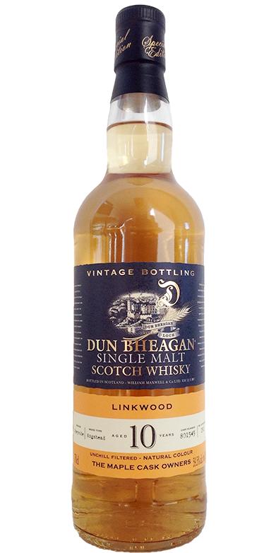 Linkwood 2003 IM Dun Bheagan Refill Bourbon Hogshead #801545 The Maple Cask Owners 59.5% 700ml