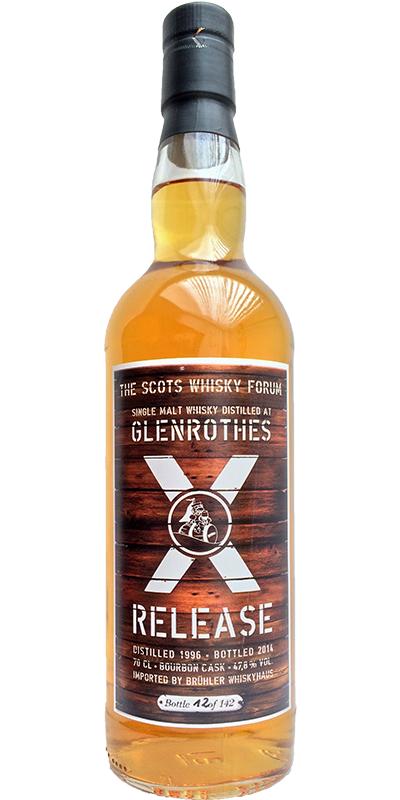 Glenrothes 1996 Sde Forumswhisky #10 Bourbon Cask 47.8% 700ml