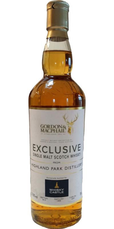 Highland Park 1999 GM Reserve 1st Fill Bourbon Barrel #4247 Whisky Castle 57% 700ml