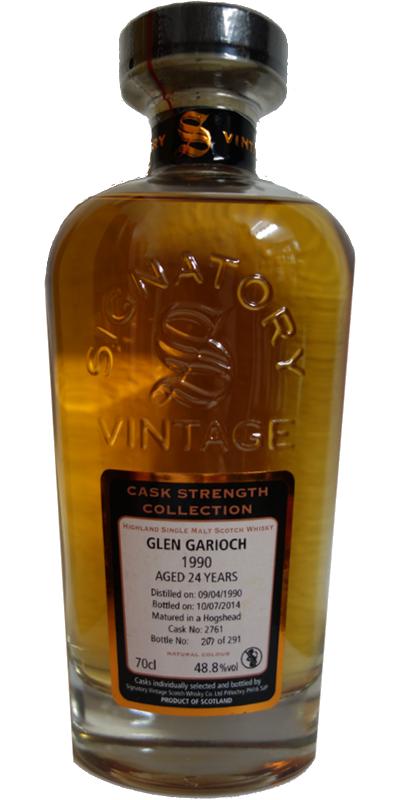 Glen Garioch 1990 SV Cask Strength Collection #2761 48.8% 700ml