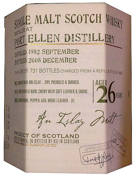 Port Ellen 1982 DL - Ratings and reviews - Whiskybase