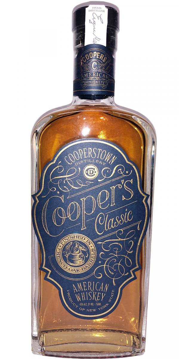 Cooperstown Classic American Whisky 45% 750ml