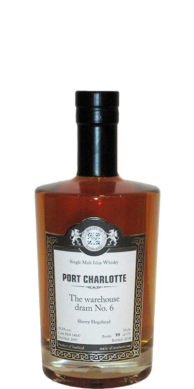Port Charlotte 2001 MoS The warehouse dram #6 Sherry Hogshead 59.2% 500ml