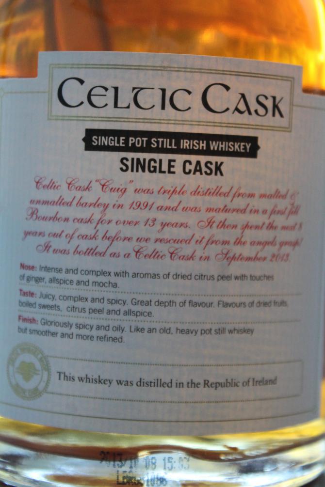 Celtic Cask 1991 - Cúig - 5