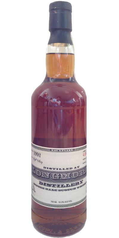 Longmorn 1992 K&L Faultline Refill Sherry Cask #48437 52.2% 750ml