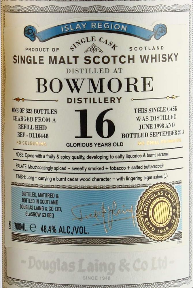 Bowmore 1998 DL