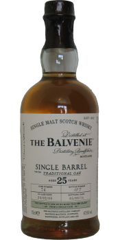 Balvenie 15 Single Barrel Sherry - Whiskygraphie