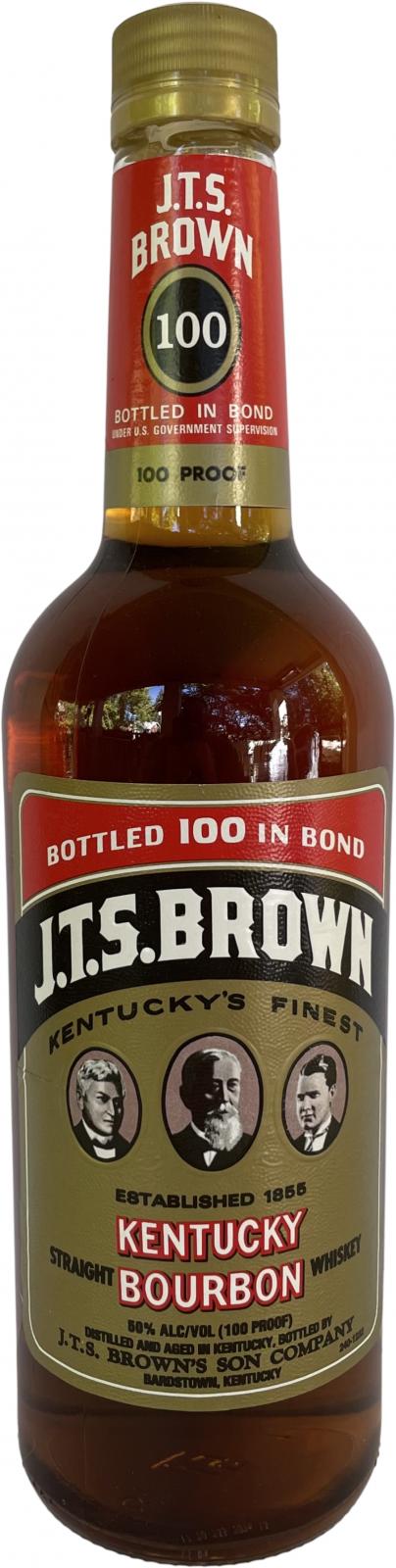 J.T.S. Brown Bottled 100 in bond - Ratings and reviews - Whiskybase