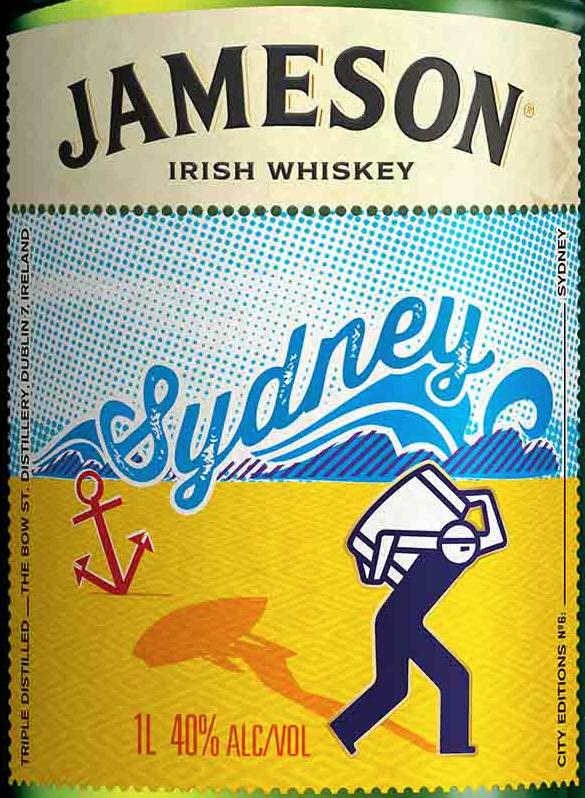 Jameson City Edition No. 6 Sydney 40% 1000ml