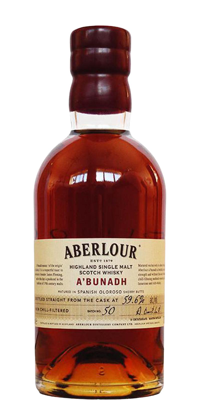 Aberlour A'bunadh batch #50 - Ratings and reviews - Whiskybase