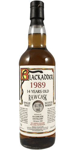 Auchroisk 1989 BA Raw Cask Refill sherry hogshead #30264 61.9% 700ml