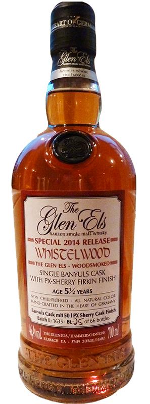 Glen Els Whistelwood Special 2014 Release Batch L-1635 46.4% 700ml