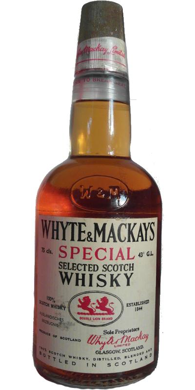 Whyte & Mackay Special Selected Scotch Whisky W&M - Ratings and 