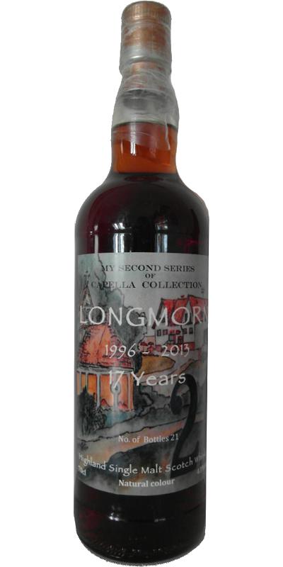 Longmorn 1996 UD My 2nd series of Capella Collection 43% 700ml