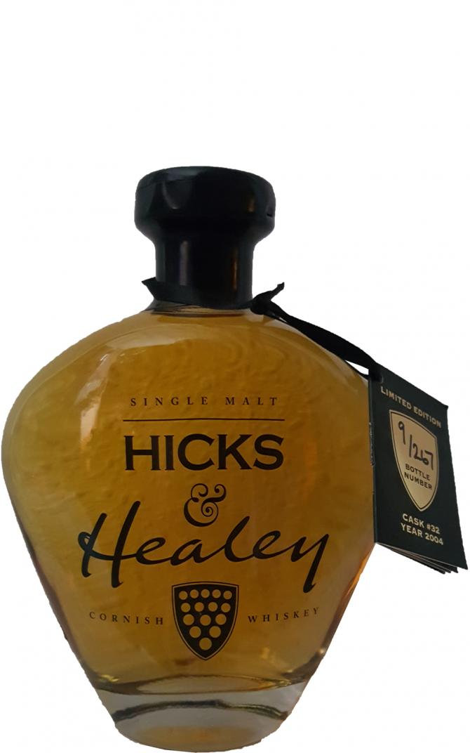 Hicks & Healey 2004 Cornish Whisky Limited Release 32 60.2% 700ml