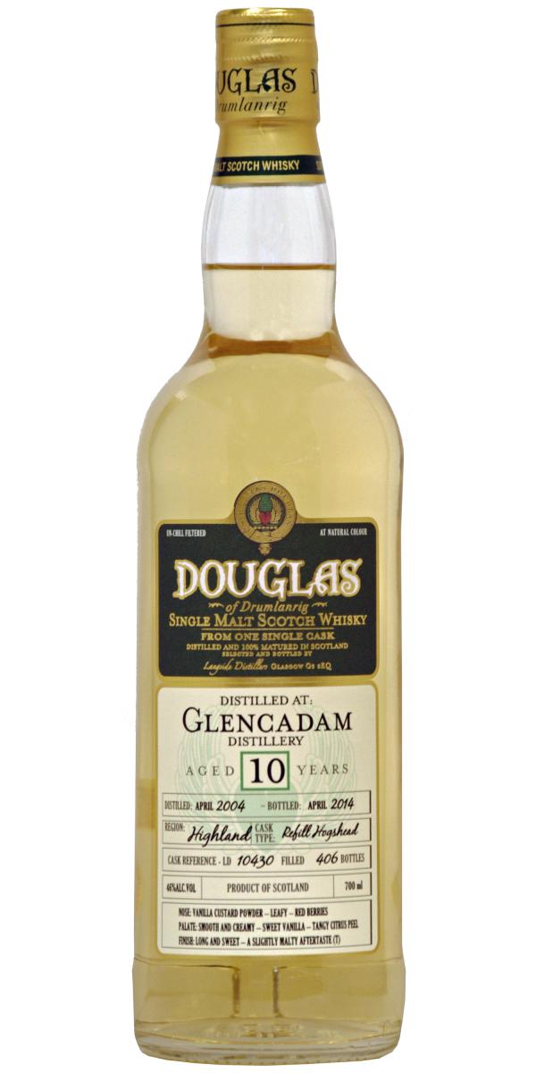 Glencadam 2004 DoD Refill Hogshead LD 10430 46% 700ml