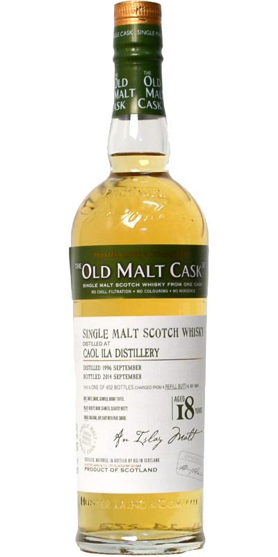 Caol Ila 1996 HL The Old Malt Cask Refill Butt 50% 700ml