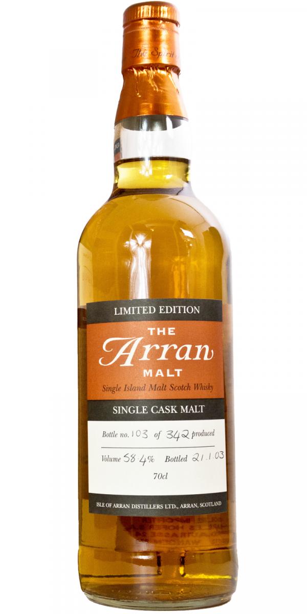 Arran 1997 Limited Edition Single Cask Malt 97/1042 58.4% 700ml