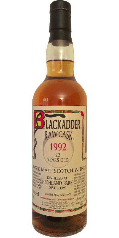 Highland Park 1992 BA Raw Cask Single Oak Butt #1411 61.6% 700ml