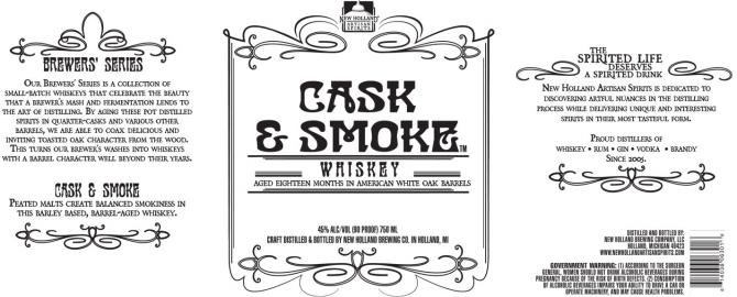 Cask & Smoke 18-month-old