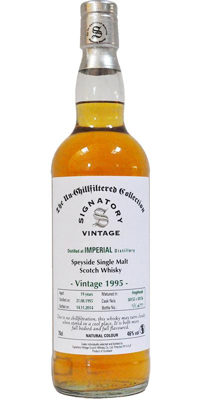 Imperial 1995 SV The Un-Chillfiltered Collection 50155 + 50156 46% 700ml