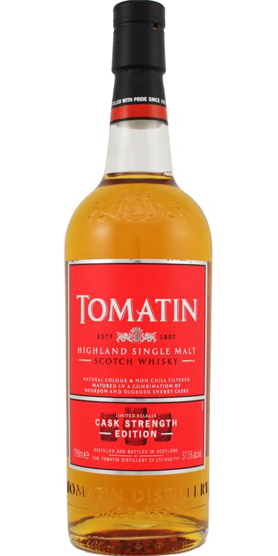 Tomatin Cask Strength Edition - and - Whiskybase Ratings reviews