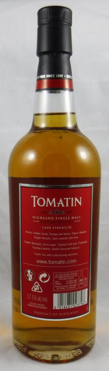 Tomatin Cask Strength Edition - Ratings and reviews - Whiskybase
