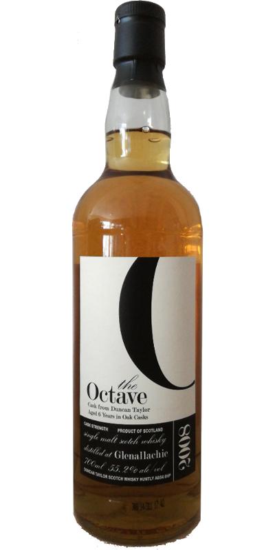 Glenallachie 2008 DT The Octave Sherry Octave Cask 308891 55.2% 700ml