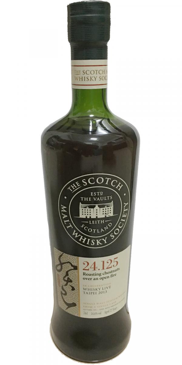 Macallan 1990 SMWS 24.125 Roasting chestnuts over an open fire Refill Ex-Sherry Hogshead 24.125 Whisky Live Taipei 2013 54.6% 700ml