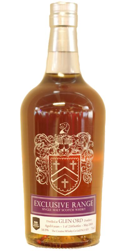 Glen Ord 2008 CWC Exclusive Range Whisky Weekend Twente 2015 56.9% 700ml