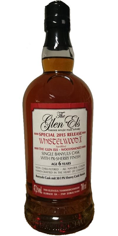 Glen Els Whistelwood II Special 2015 Release Distel & Whiskyhort Exclusive 47.1% 700ml