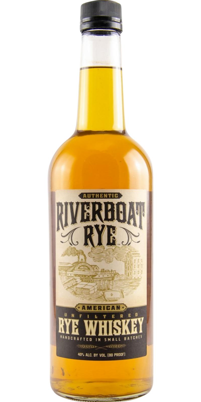 Riverboat Rye BBS Small Batch American Oak Barrels 40% 700ml