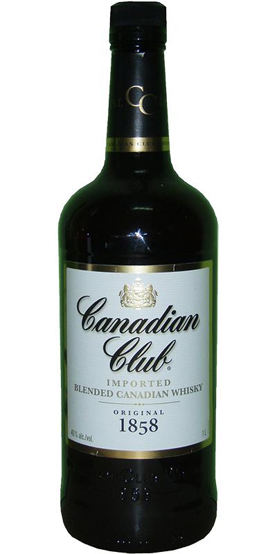 Canadian Club Original 1858 Imported Blended Canadian Whisky 40% 1000ml