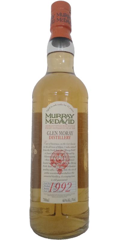 Glen Moray 1992 MM Bourbon Cask MM0422 46% 700ml