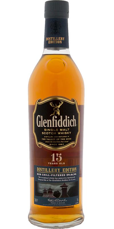 Glenfiddich 15yo Distillery Edition American and European Oak Casks 51% 700ml